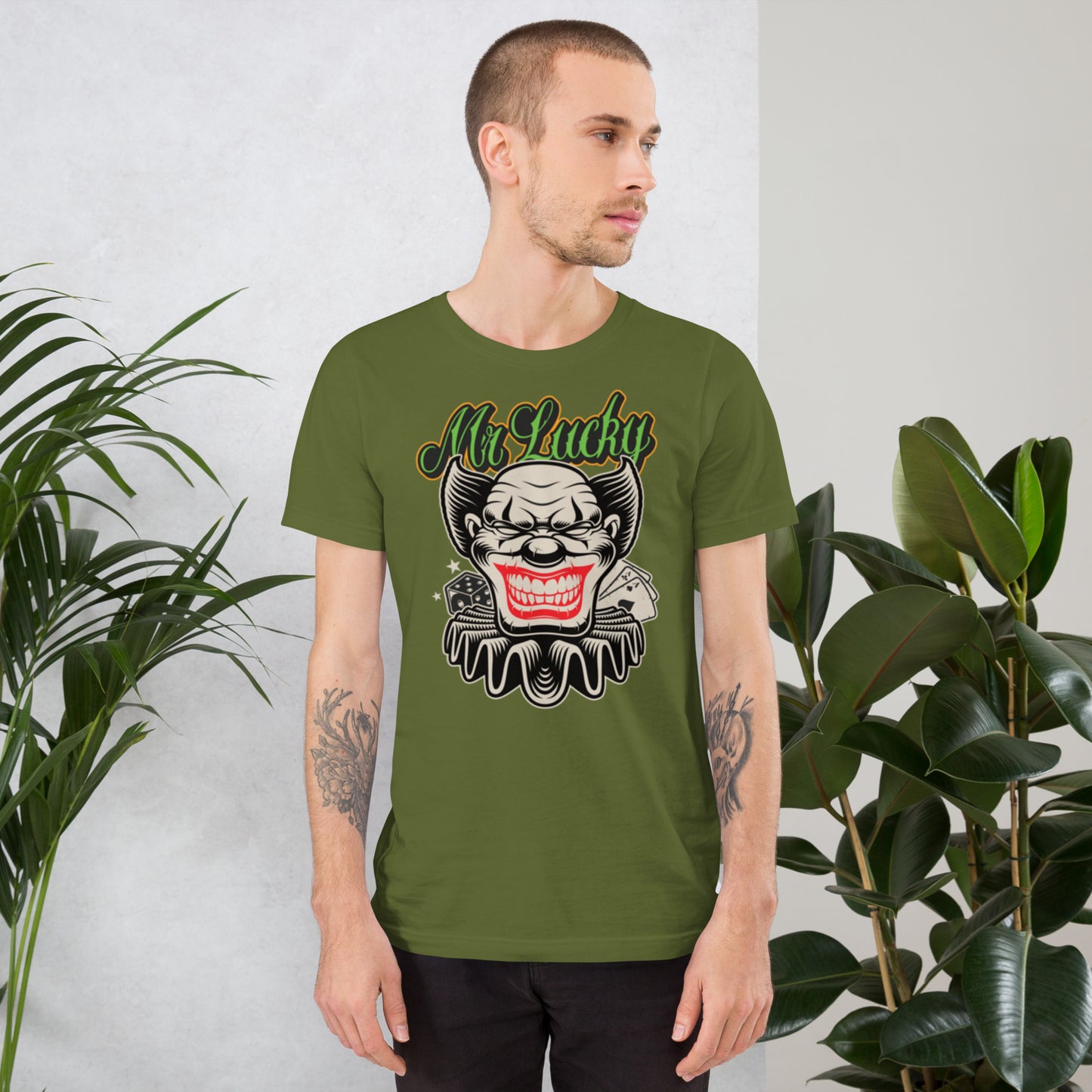 Mr Lucky Unisex t-shirt