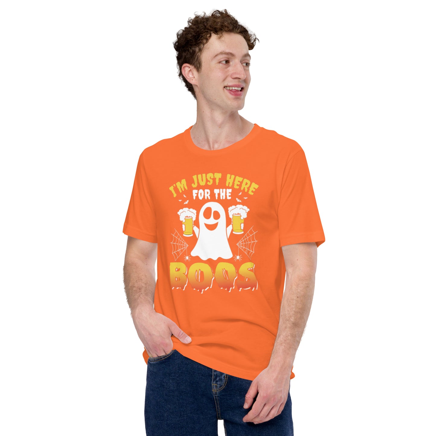 I'm Just Here for the BOOS Unisex t-shirt