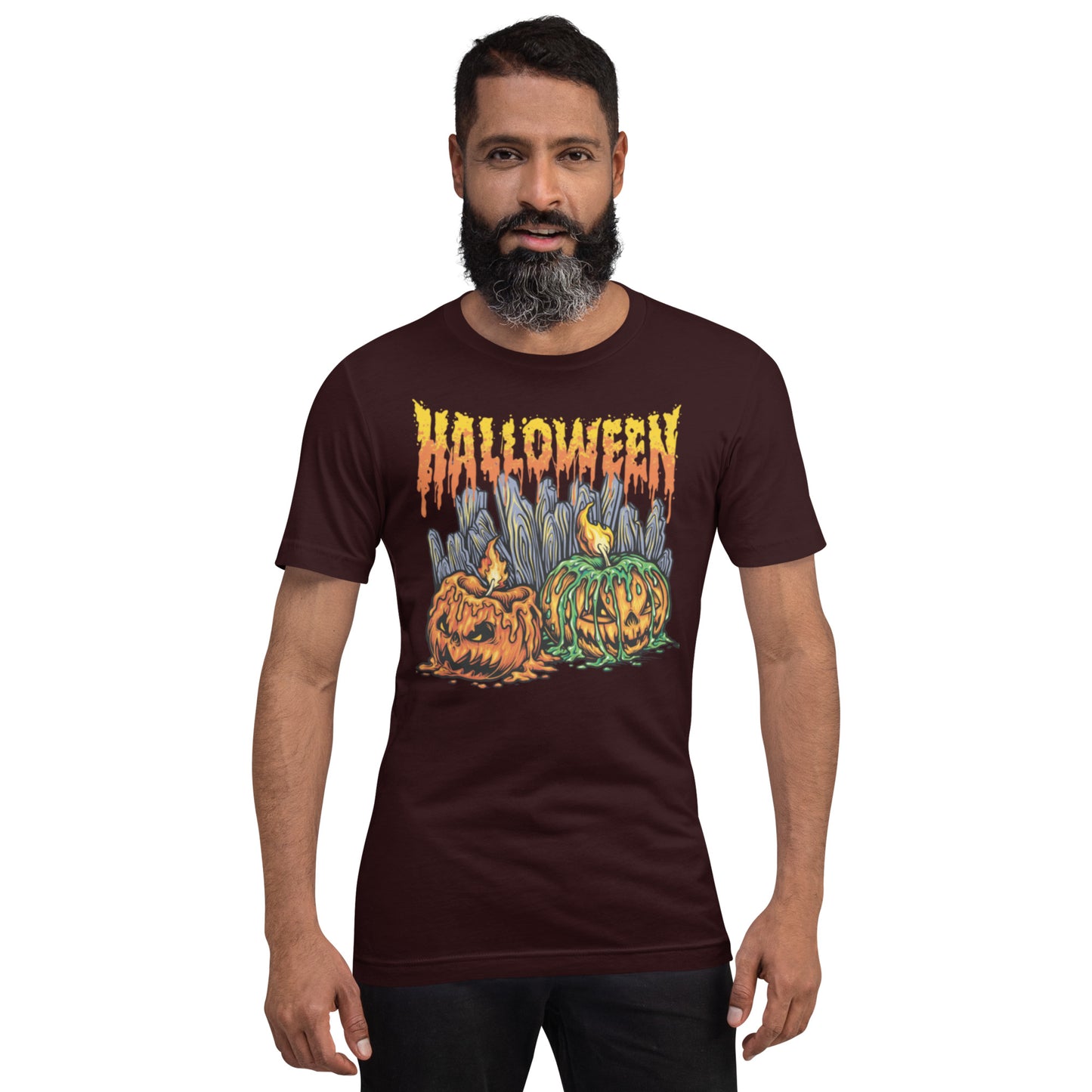 Halloween Jack O Lanterns Unisex t-shirt