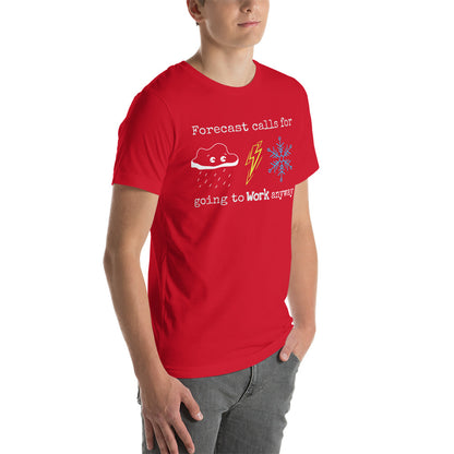 Weather Forecast Unisex t-shirt