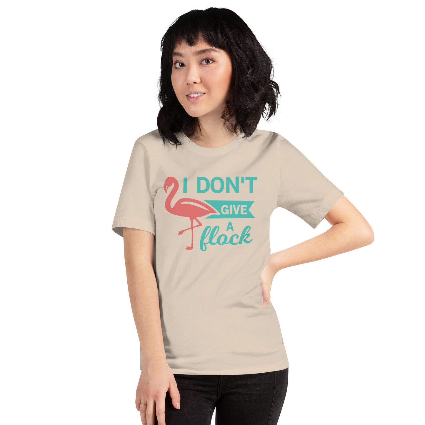 I Don't Give A Flock Unisex t-shirt