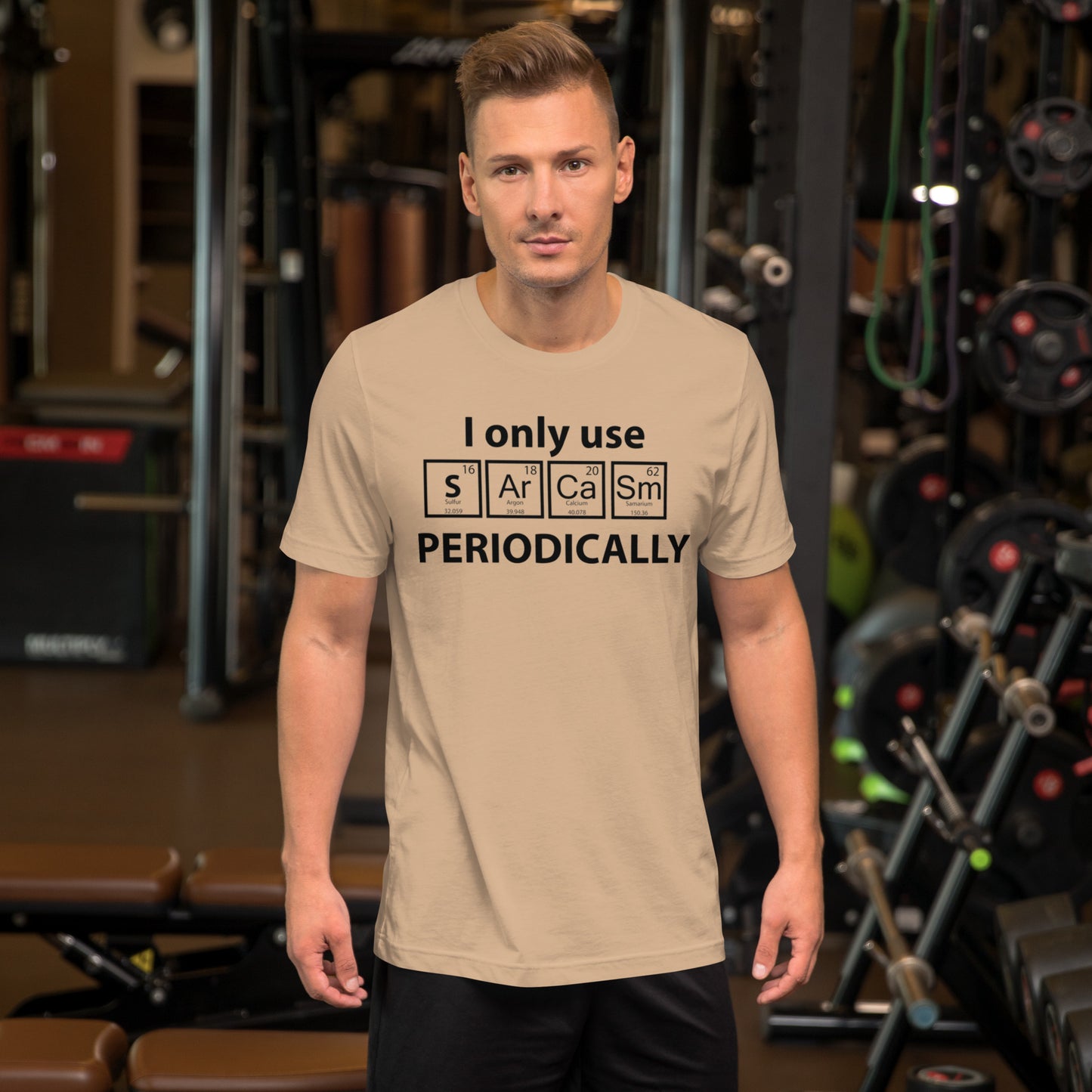 I Only Use Sarcasm Periodically Unisex t-shirt