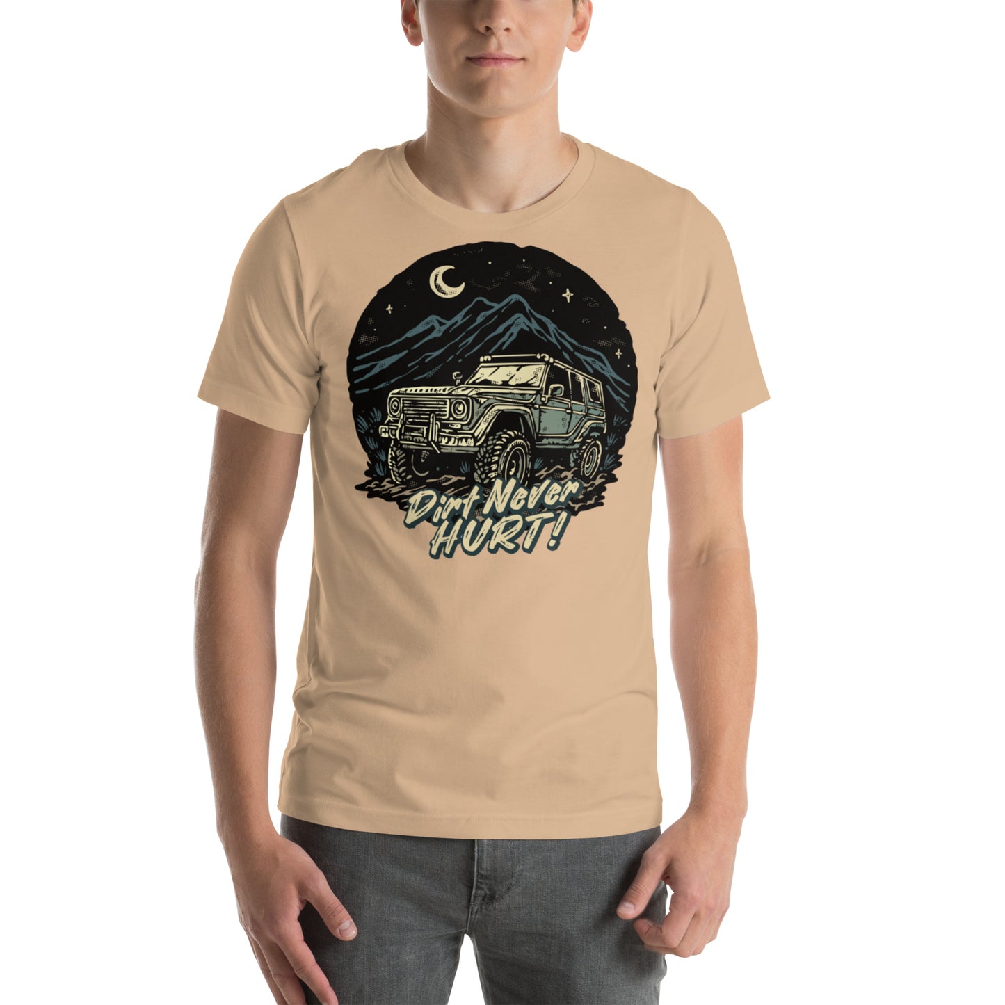 Dirt Never Hurt! Unisex t-shirt