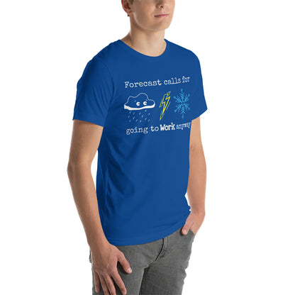 Weather Forecast Unisex t-shirt