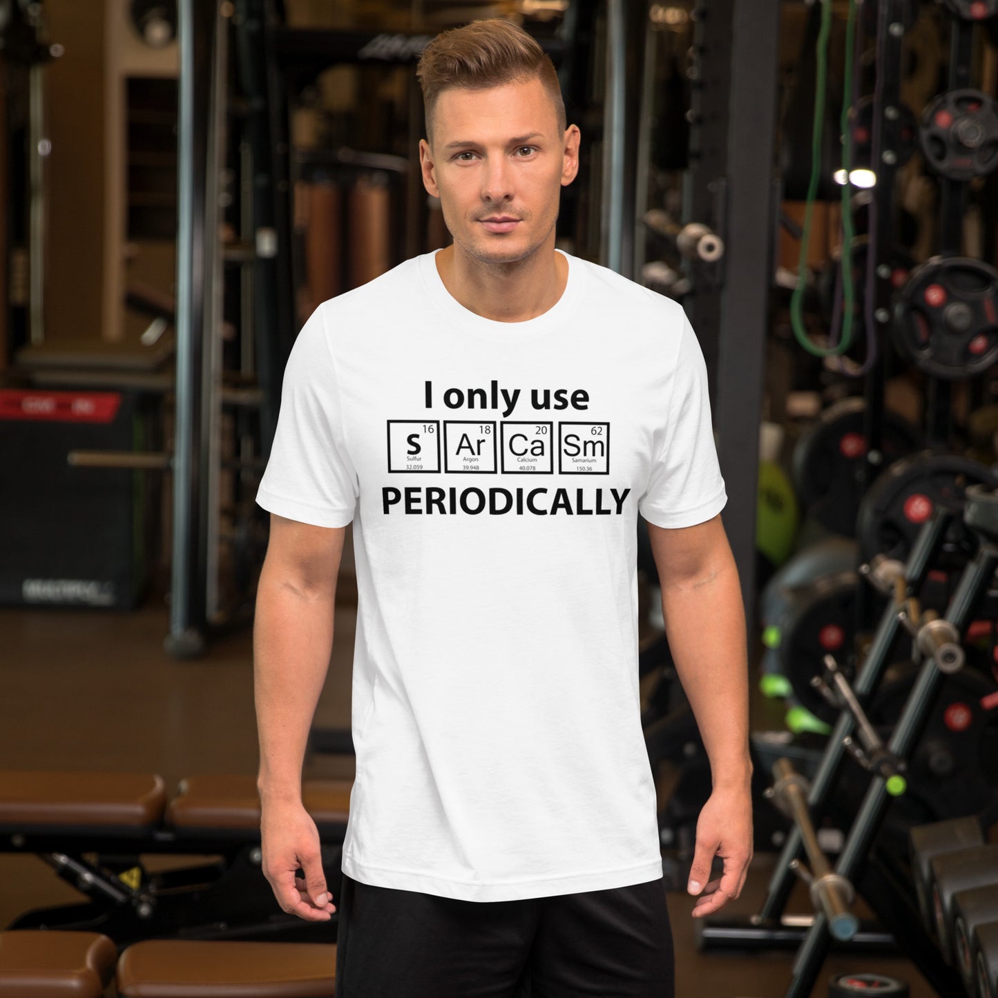I Only Use Sarcasm Periodically Unisex t-shirt