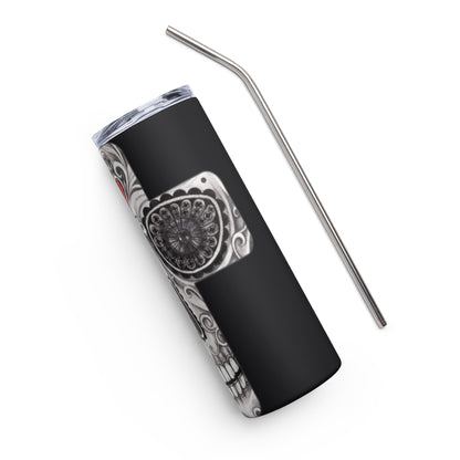 Skull Cross Stainless steel tumbler