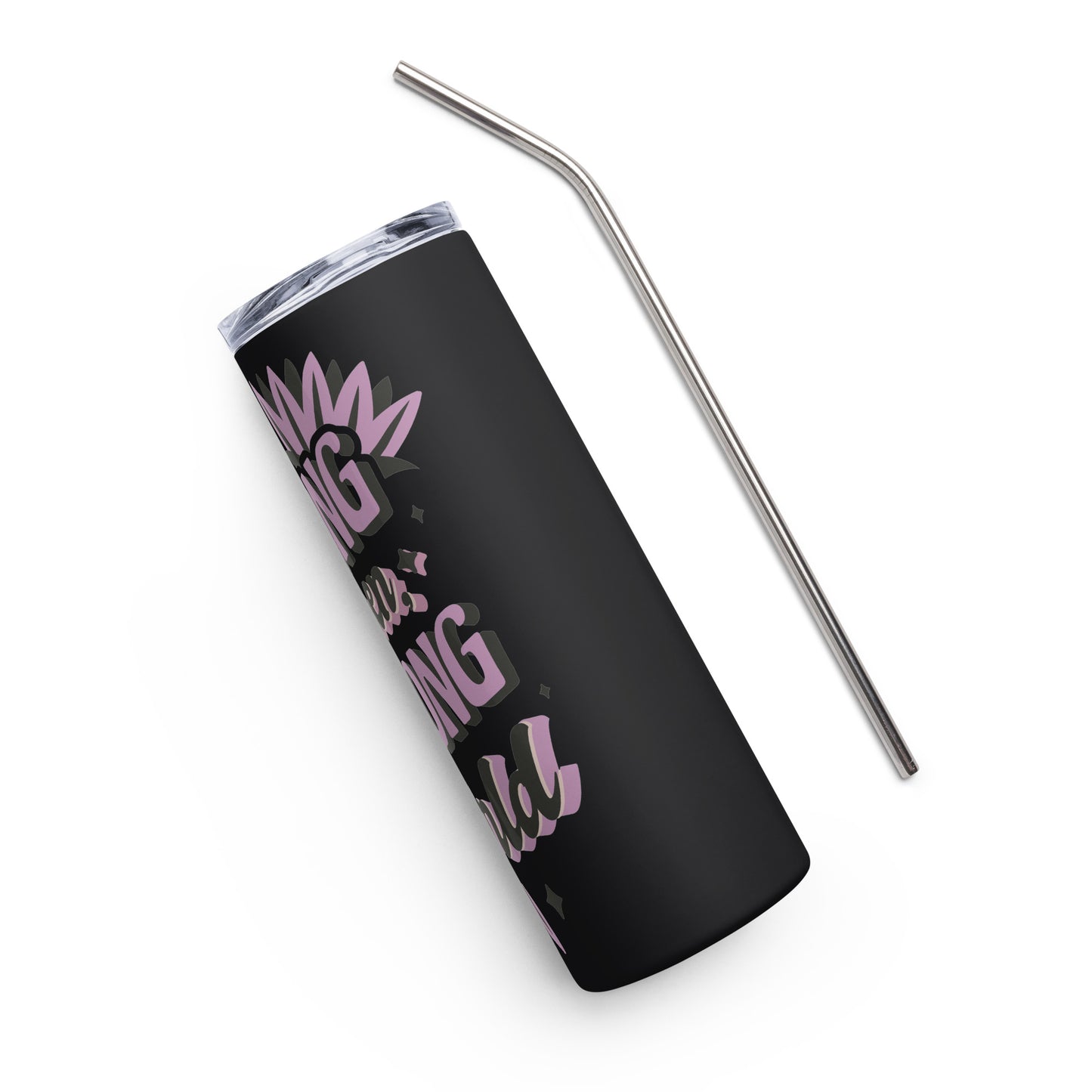 Strong Women Strong World Stainless steel tumbler