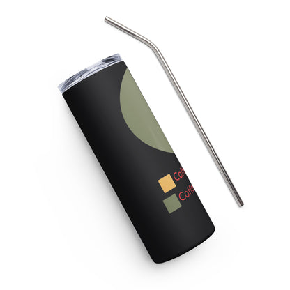 Coffee Intake Chart Stainless steel tumbler