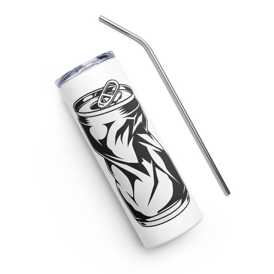 Crushed Can Stainless steel tumbler