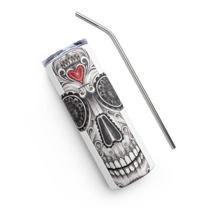 Skull Cross Stainless steel tumbler