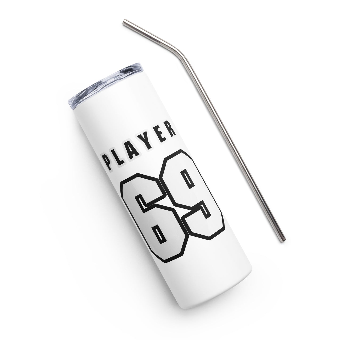 Player 69 Stainless steel tumbler