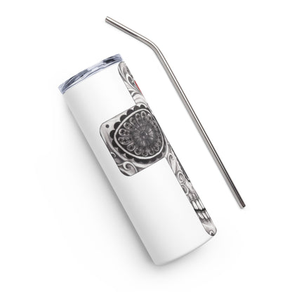 Skull Cross Stainless steel tumbler