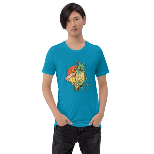 Pineapple Loves Pizza Unisex t-shirt