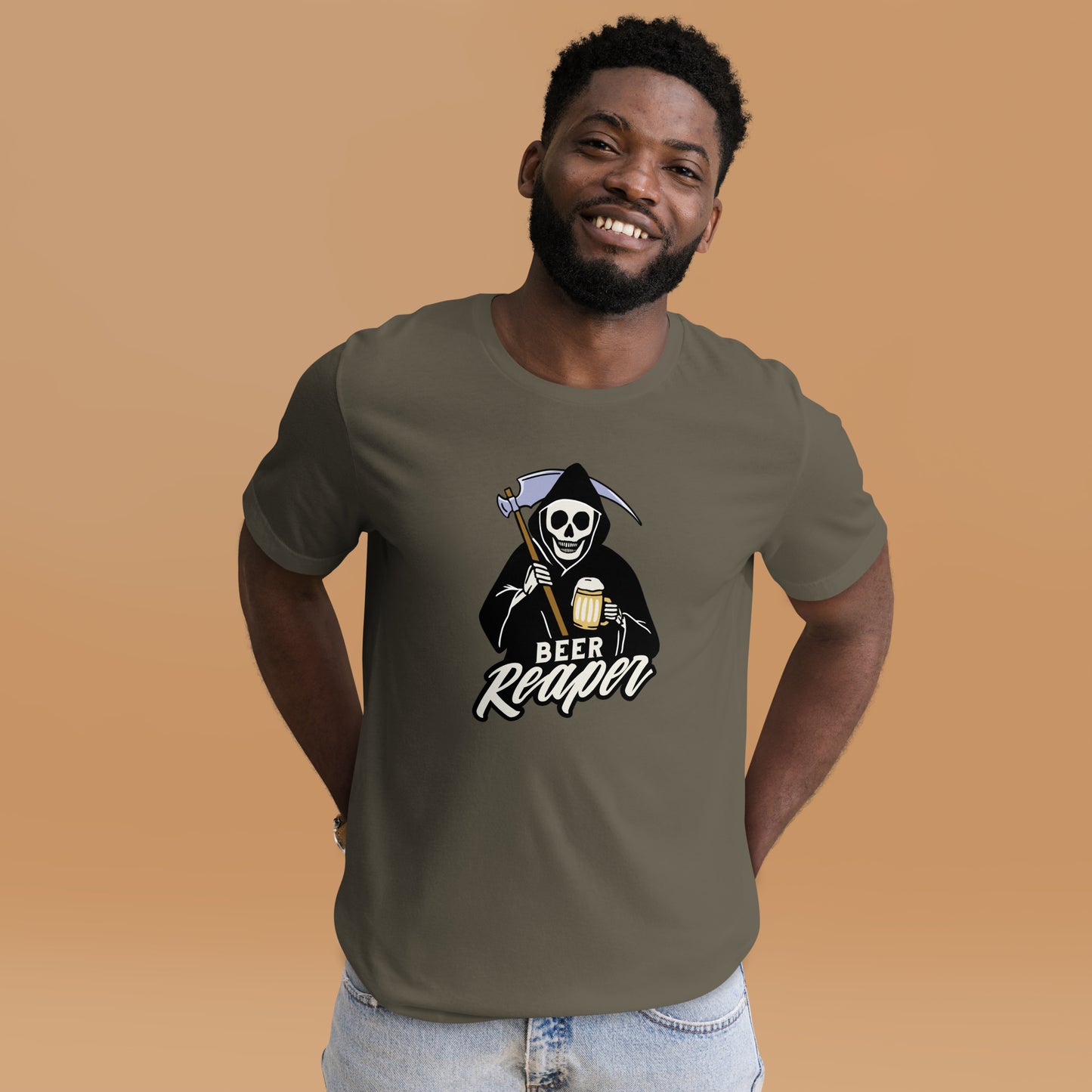 Beer Reaper Unisex t-shirt
