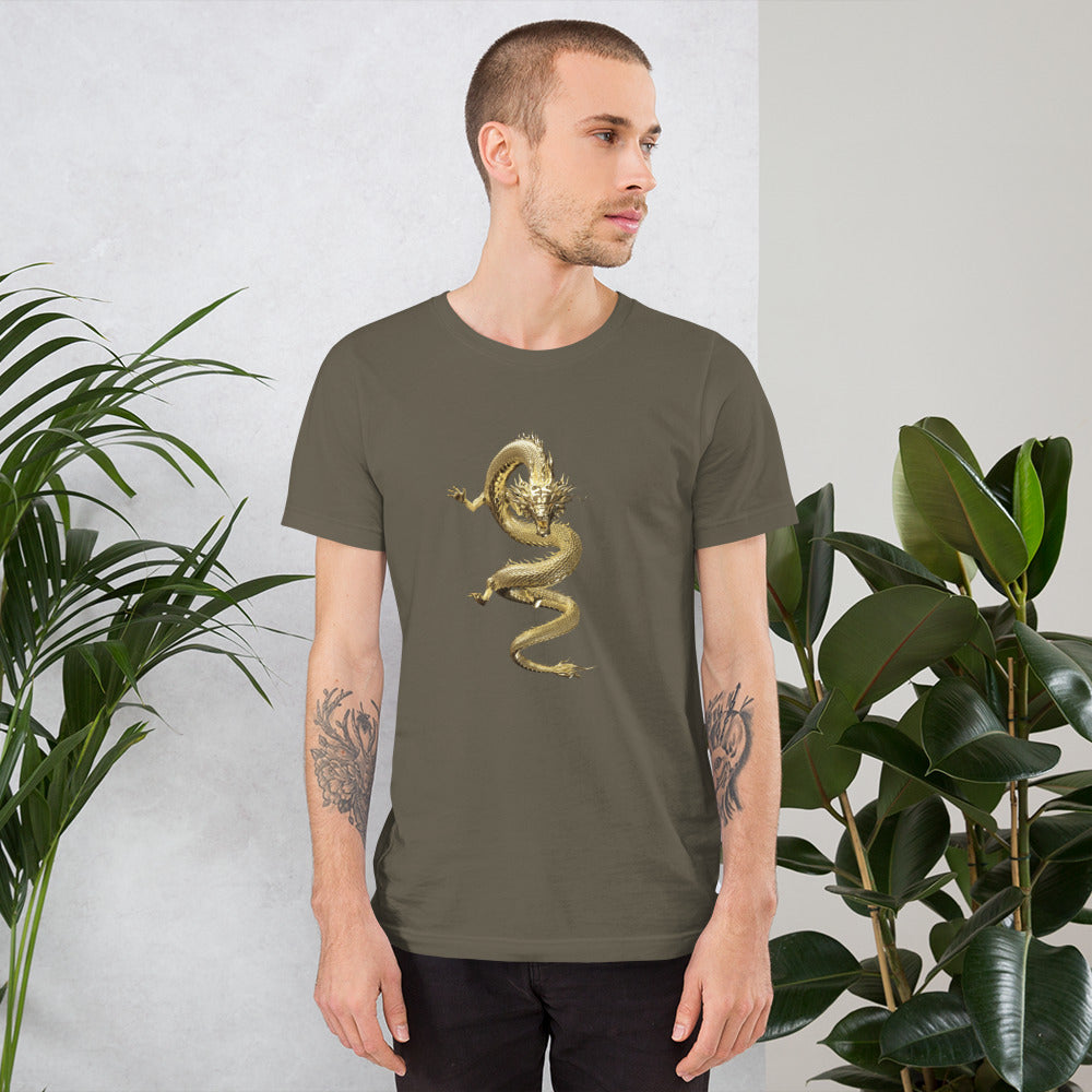 Golden Dragon Unisex t-shirt