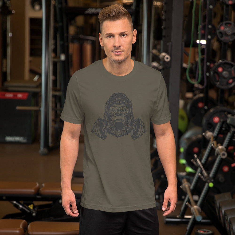 Dumbbell Beast Unisex t-shirt