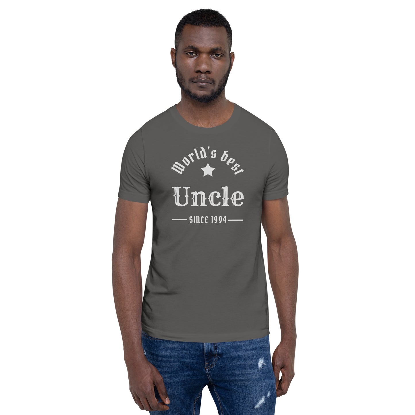 World's Best Uncle Since (Customizable Year) Unisex t-shirt