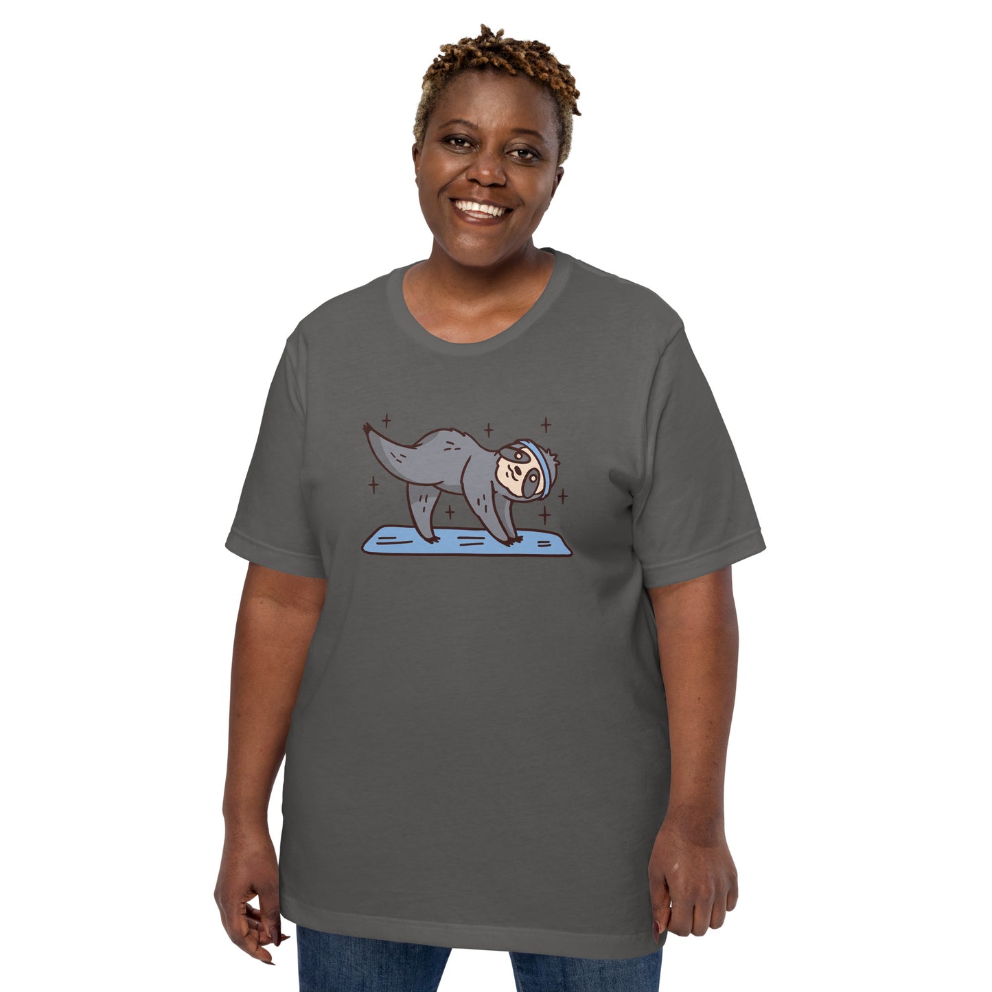 Yoga Sloth Unisex t-shirt