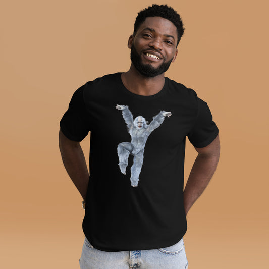 Karate Yeti Unisex t-shirt