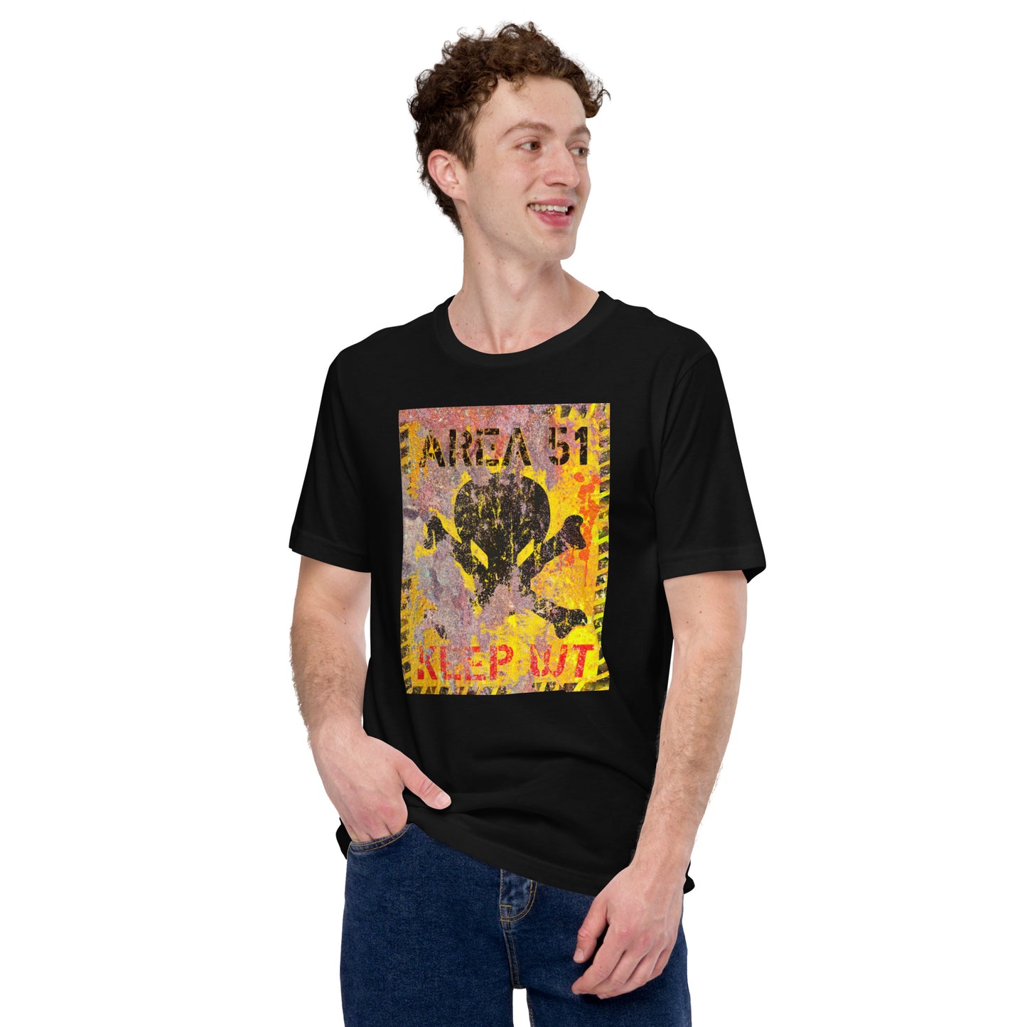 Area 51 Keep Out Unisex t-shirt