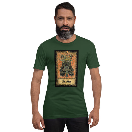 Justice Card Unisex t-shirt