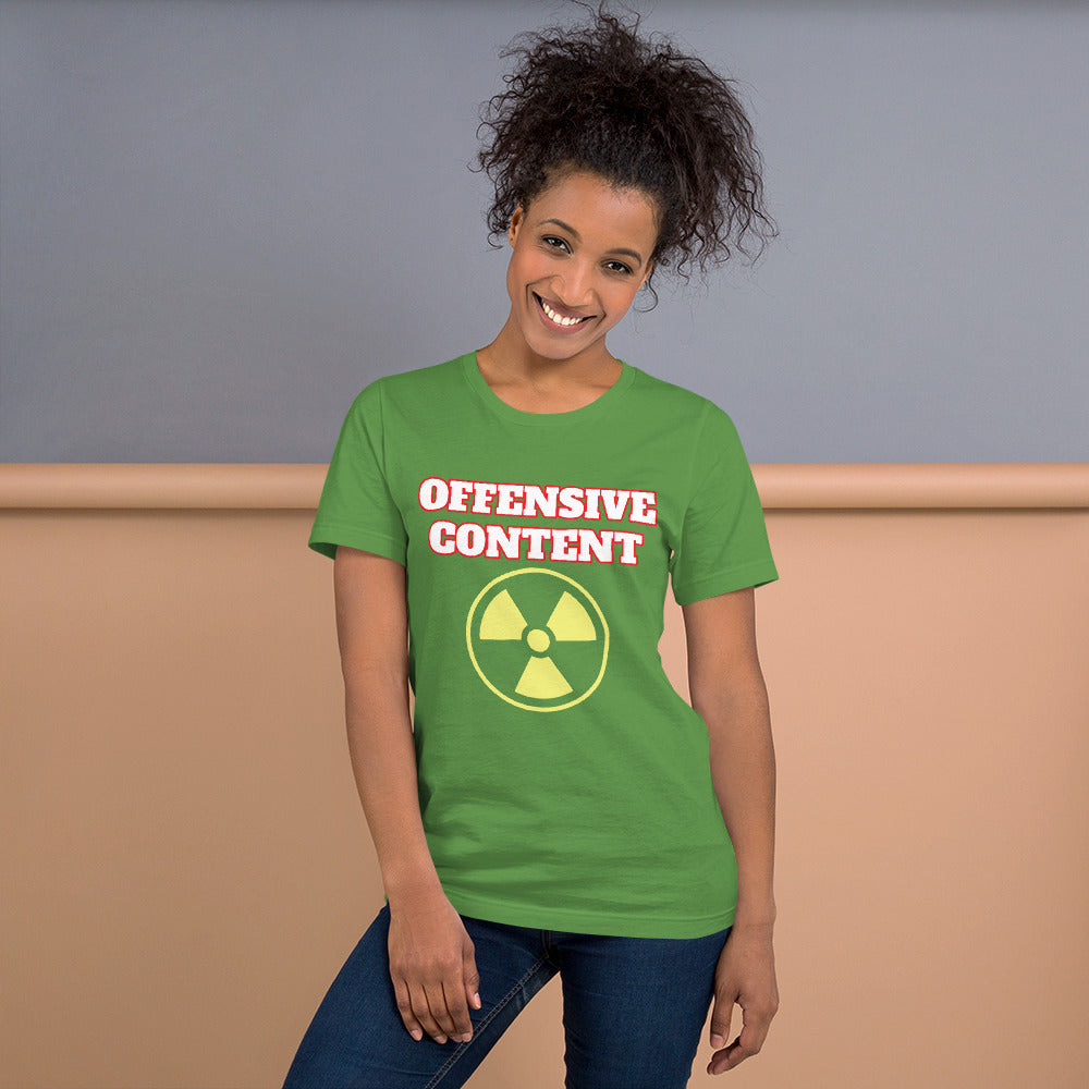 Offensive Content Unisex t-shirt