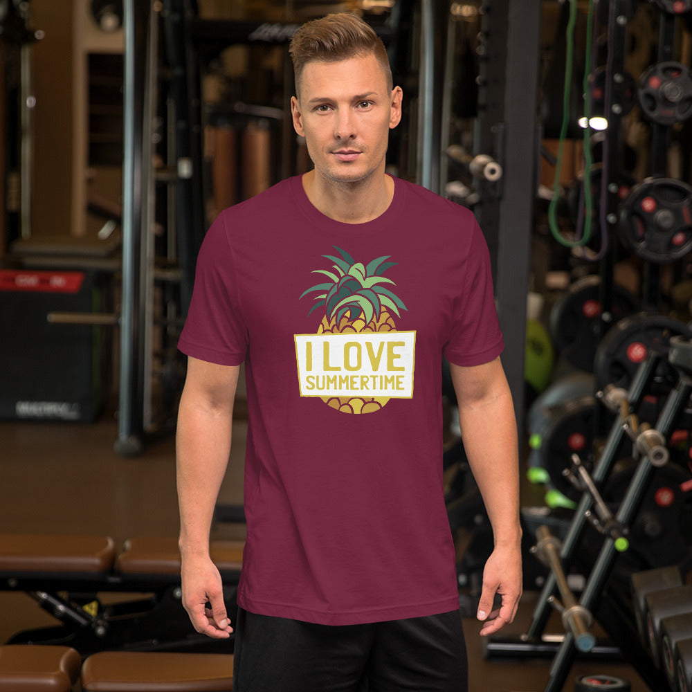 I Love Summertime Unisex t-shirt