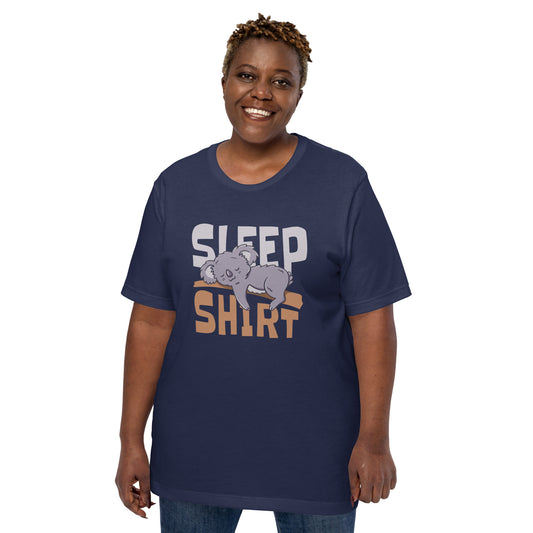 Koala Sleep Shirt Unisex t-shirt