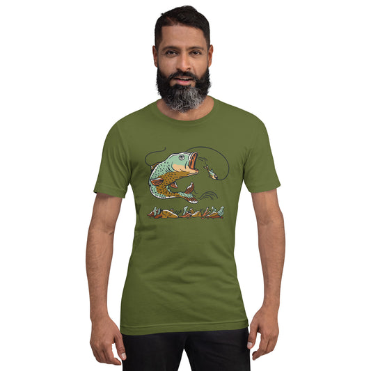 Bass Angler Unisex t-shirt