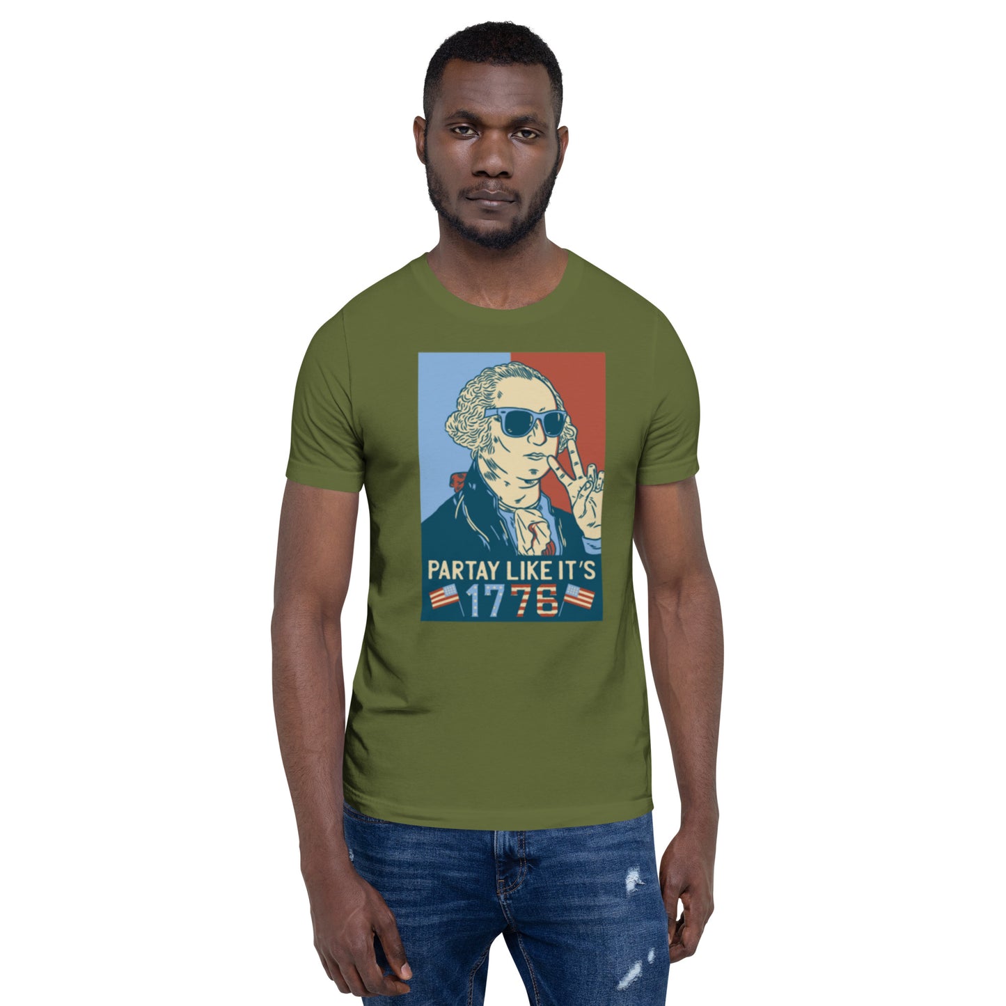 Party Like It's 1776 Unisex t-shirt