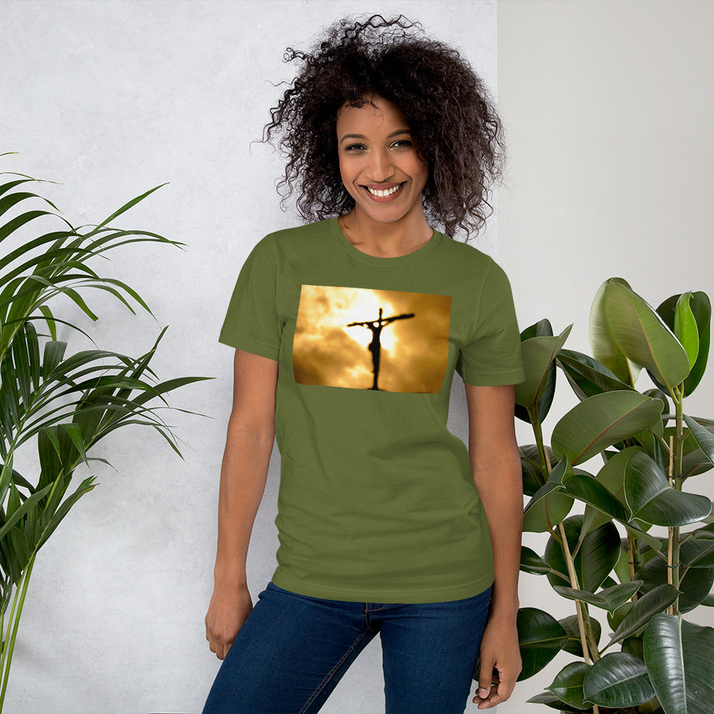 Crucifixion Silhouette Unisex t-shirt