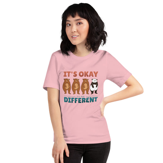 It's Ok To Be Different Unisex t-shirt