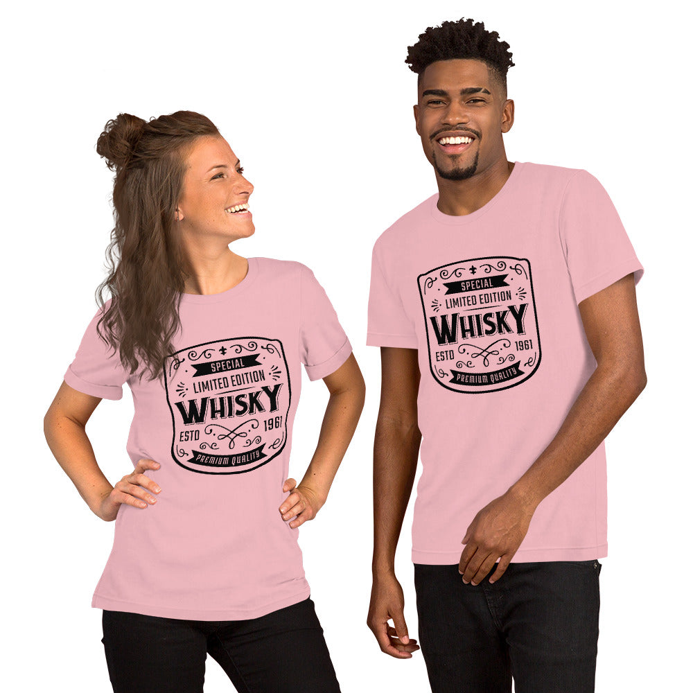 Whiskey Label Unisex t-shirt