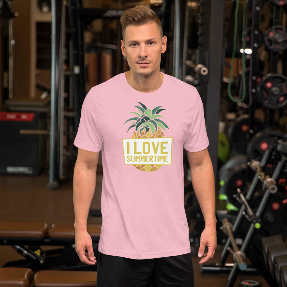 I Love Summertime Unisex t-shirt