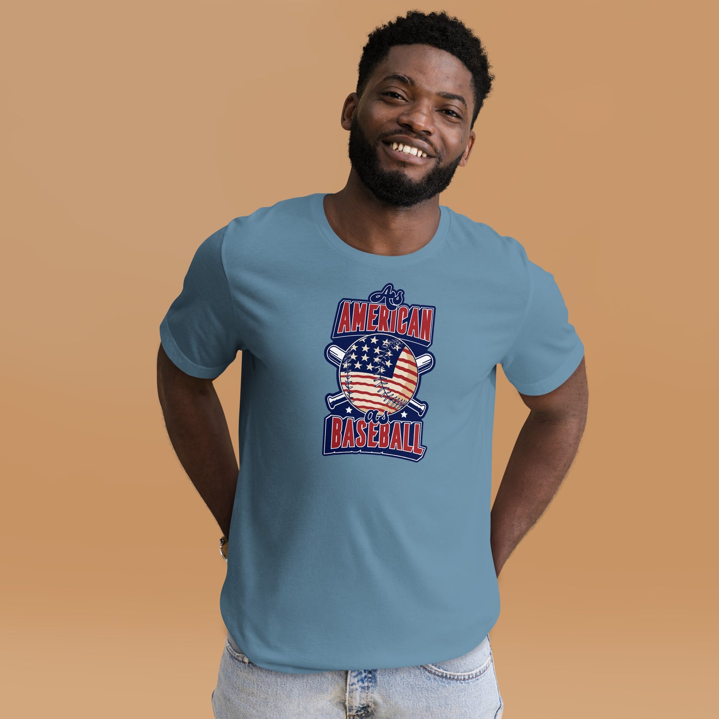 As American As Baseball Unisex t-shirt
