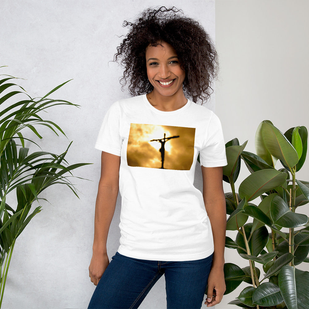 Crucifixion Silhouette Unisex t-shirt