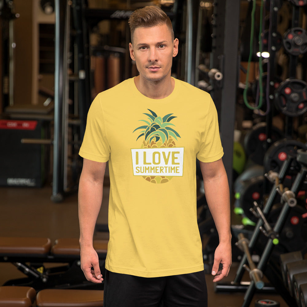 I Love Summertime Unisex t-shirt