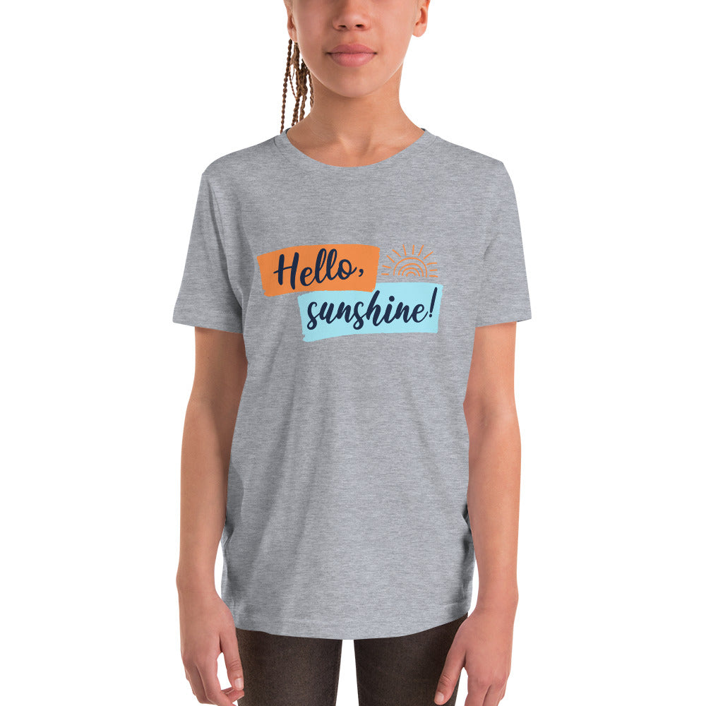 Hello Sunshine Youth Short Sleeve T-Shirt