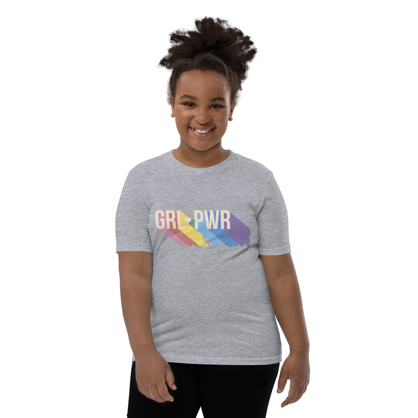 Girl Power Youth Short Sleeve T-Shirt