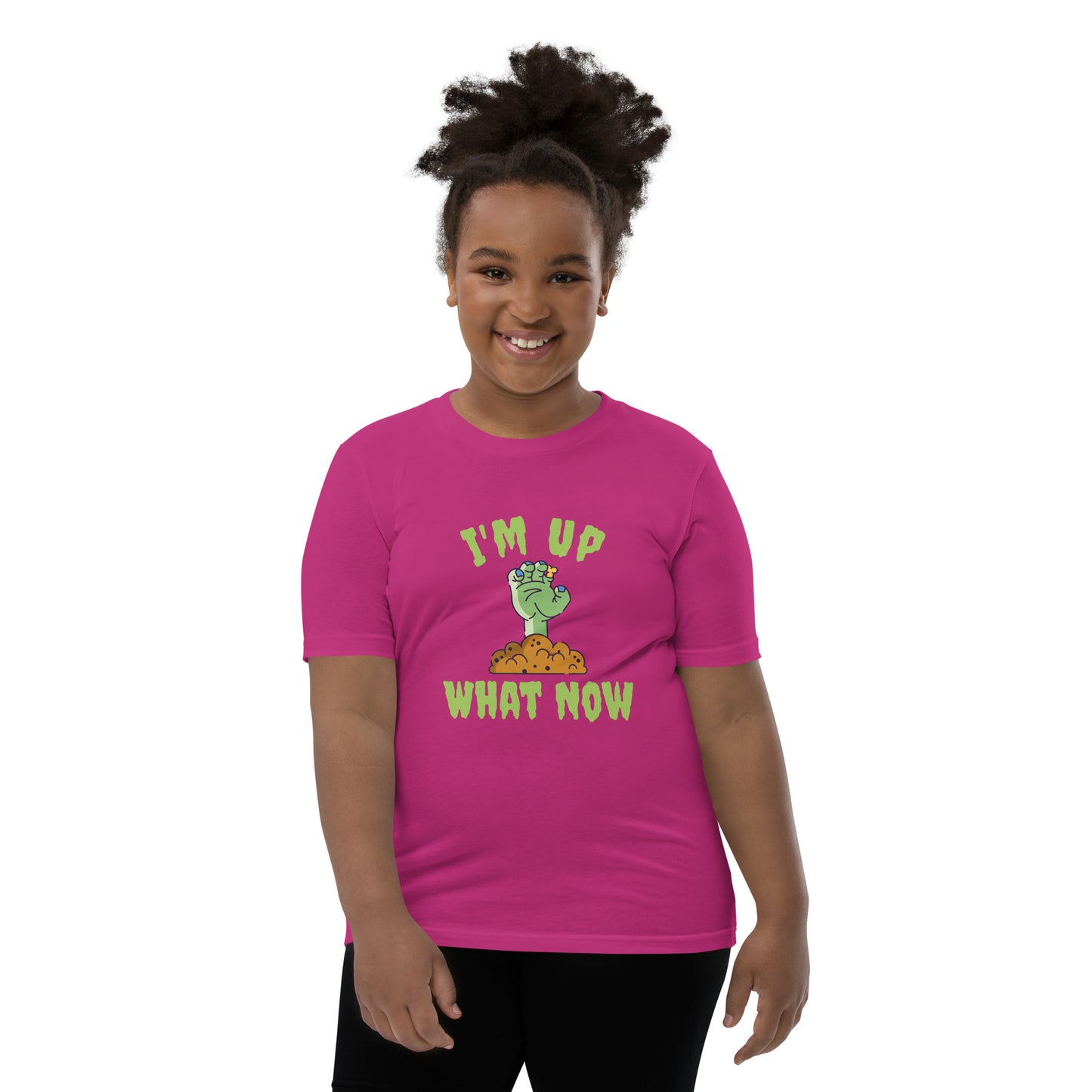 I'm Up What Now Youth Short Sleeve T-Shirt