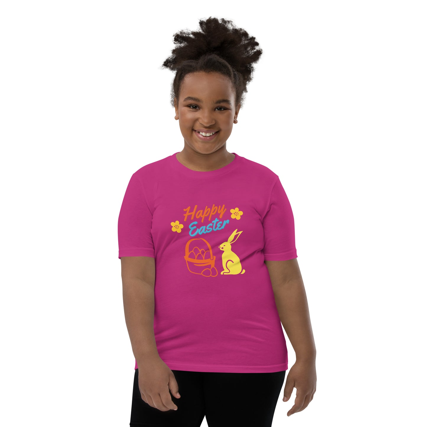 Happy Easter Youth Short Sleeve T-Shirt