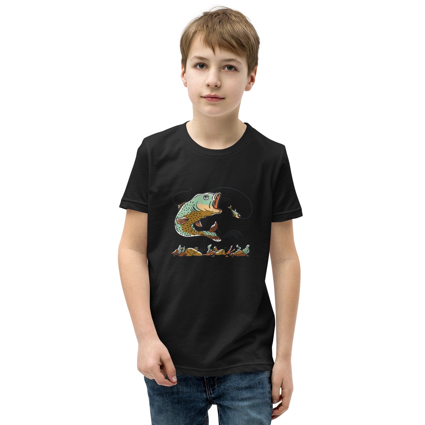 Young Angler Youth Short Sleeve T-Shirt