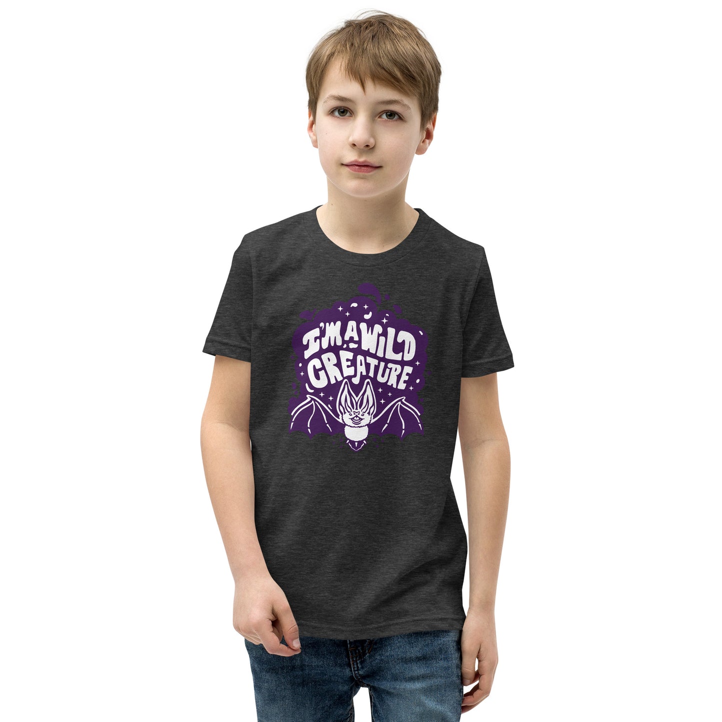 I'm A Wild Creature Youth Short Sleeve T-Shirt