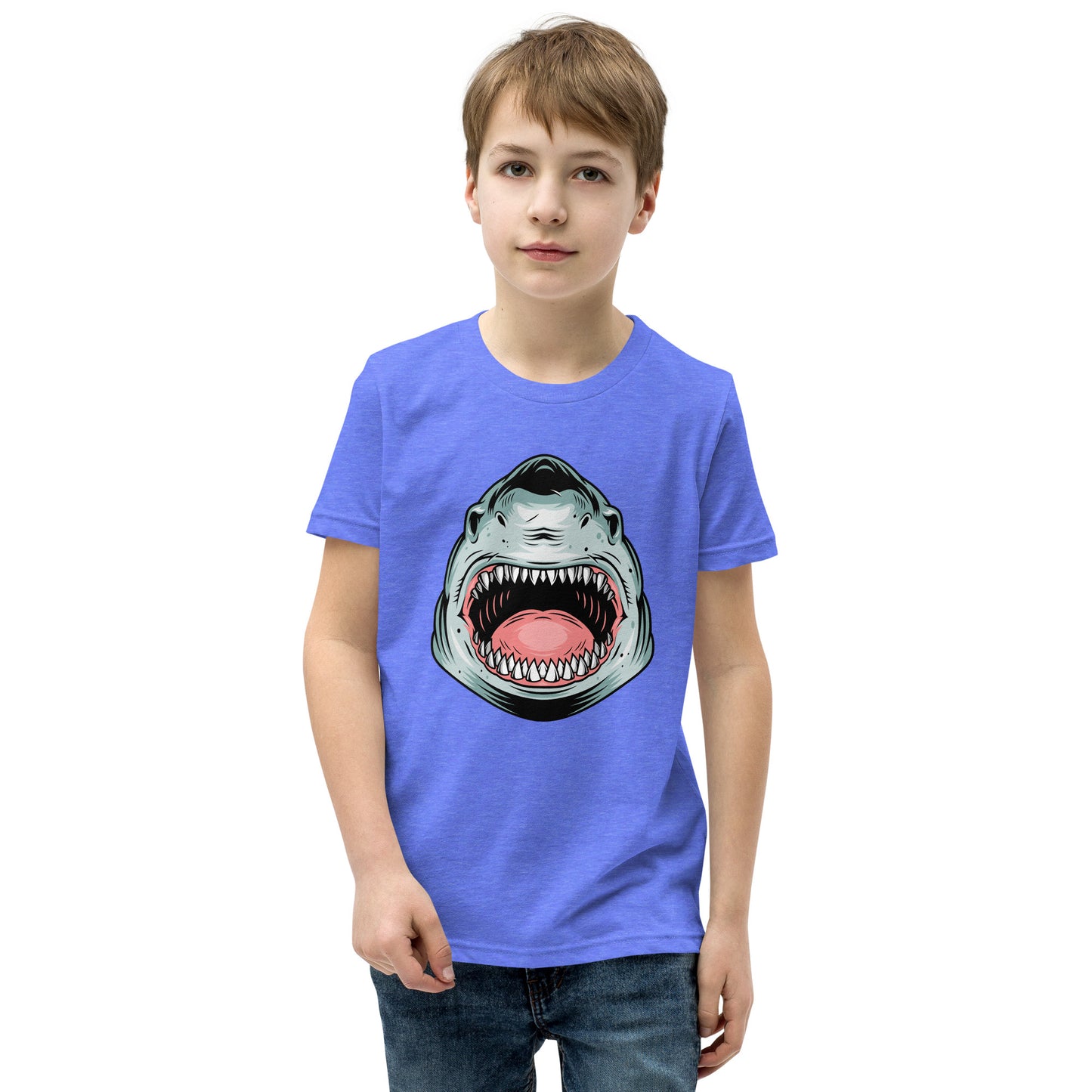 Shark Attack Youth Short Sleeve T-Shirt