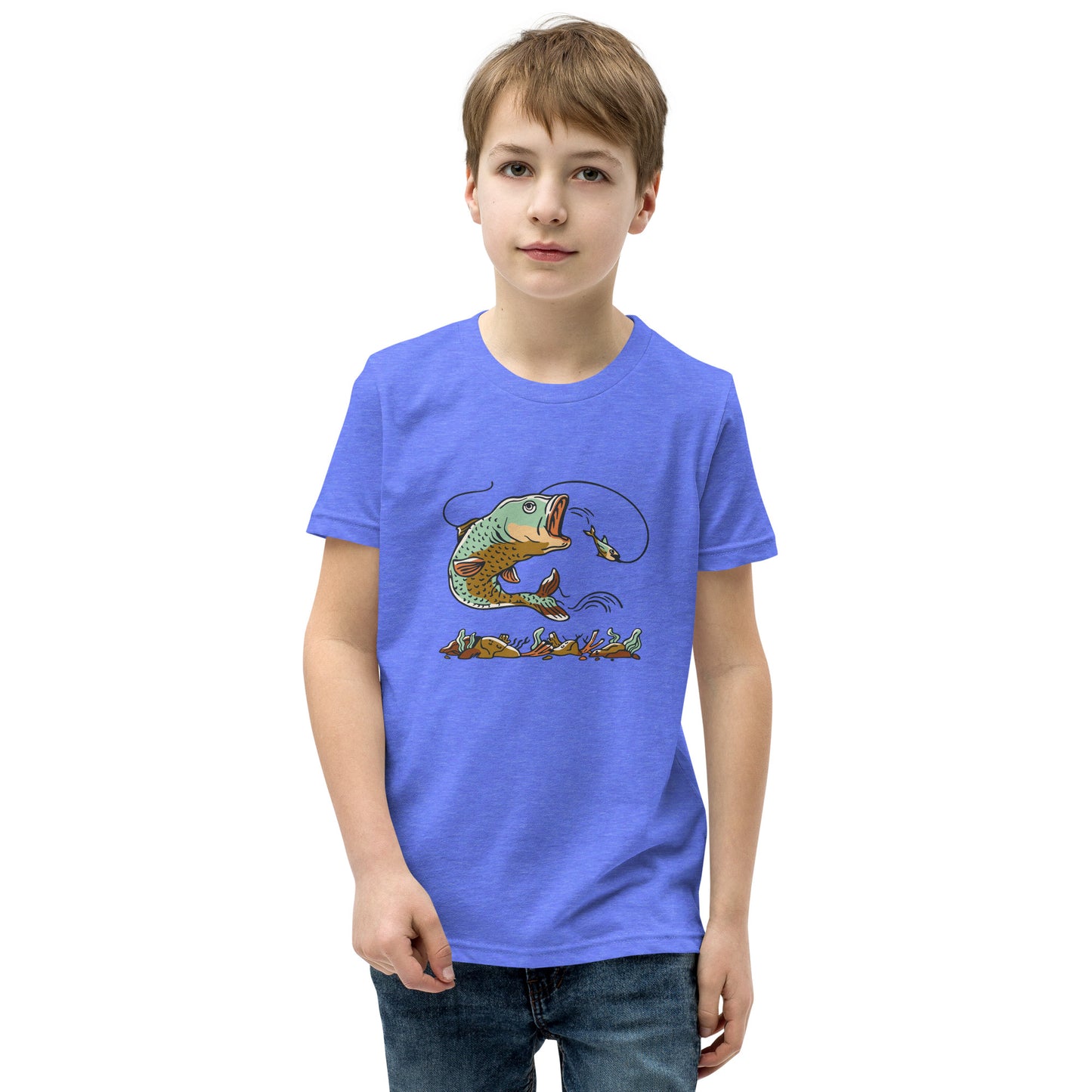 Young Angler Youth Short Sleeve T-Shirt