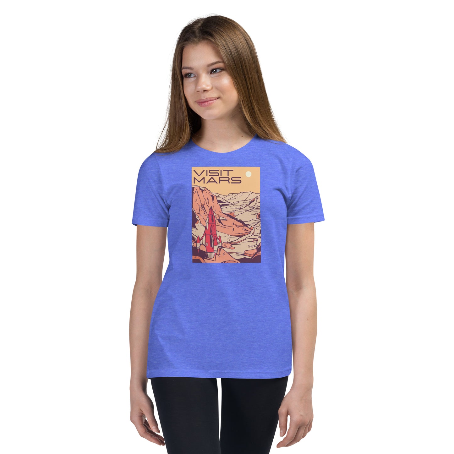 Visit Mars Youth Short Sleeve T-Shirt