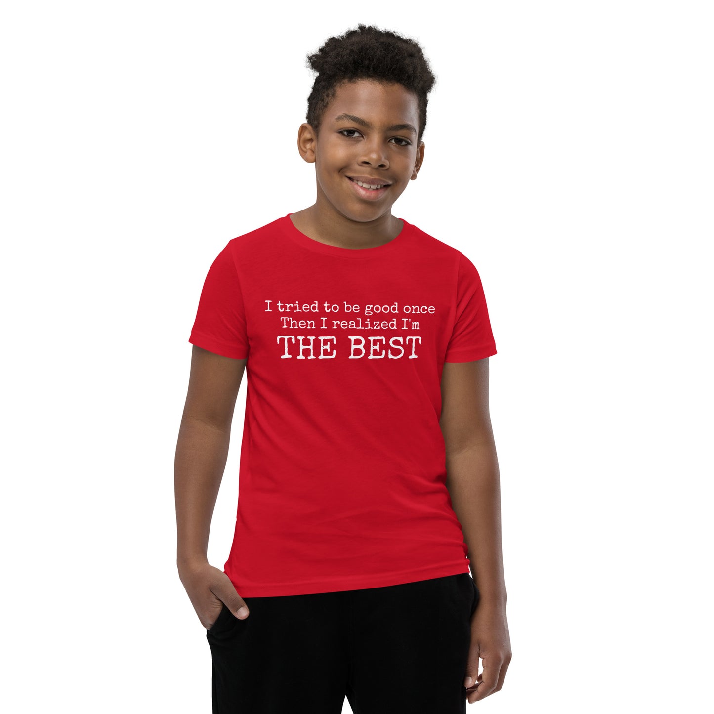 I tried to be good once Youth Short Sleeve T-Shirt