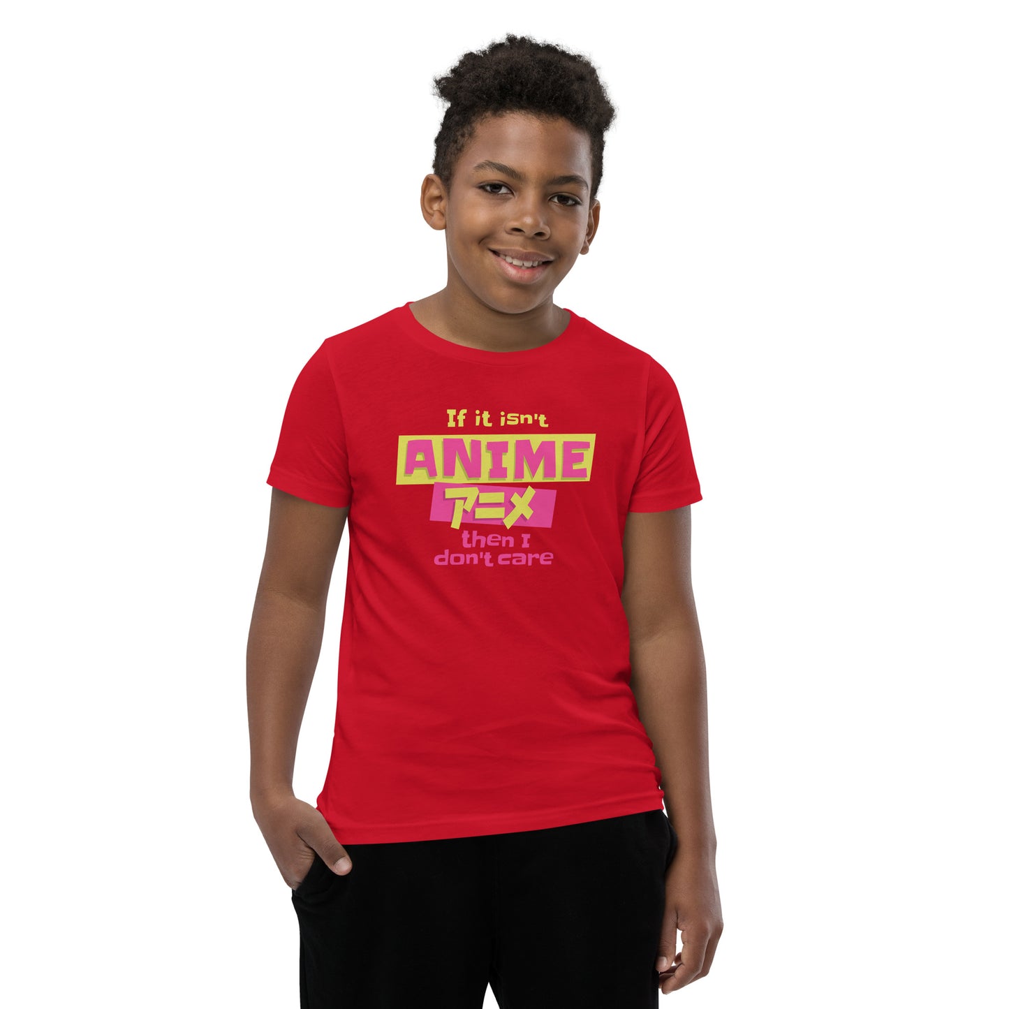 If it isn't Anime then I don't care Youth Short Sleeve T-Shirt