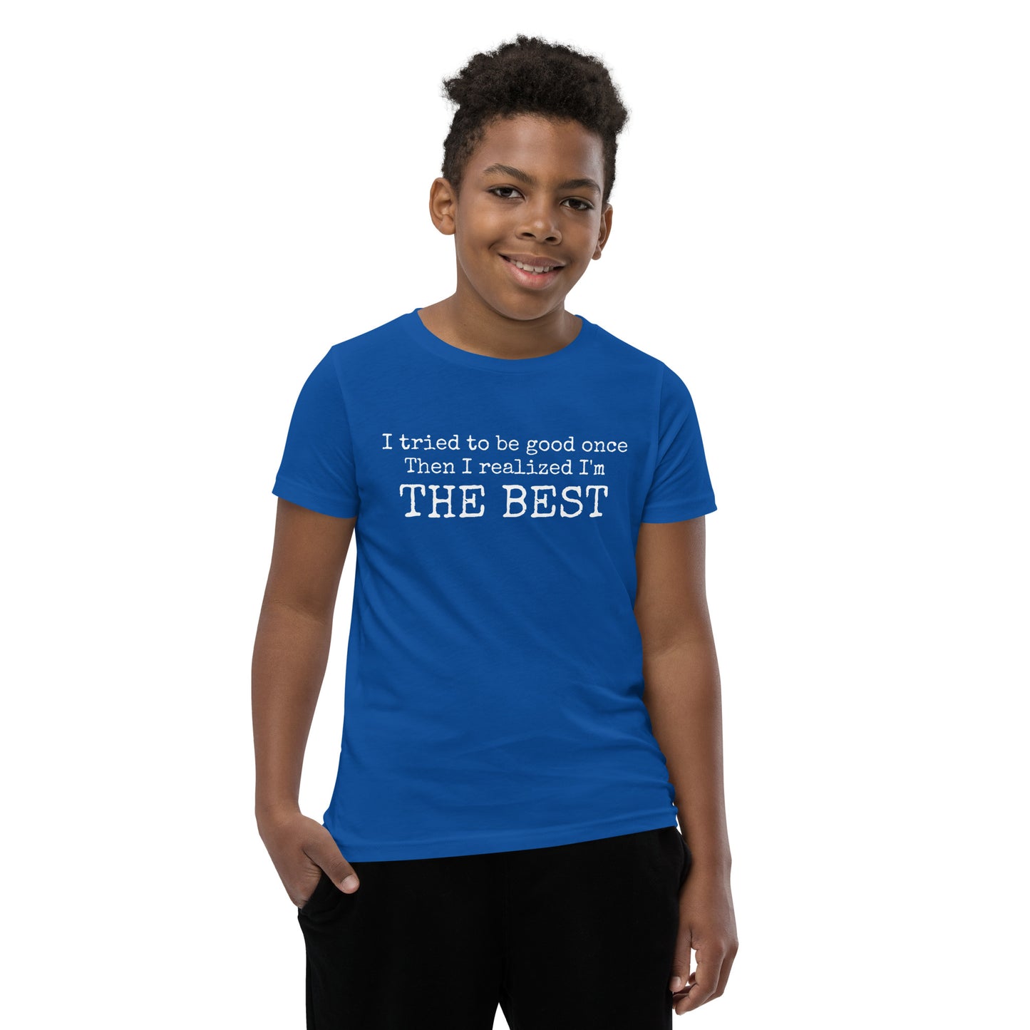 I tried to be good once Youth Short Sleeve T-Shirt