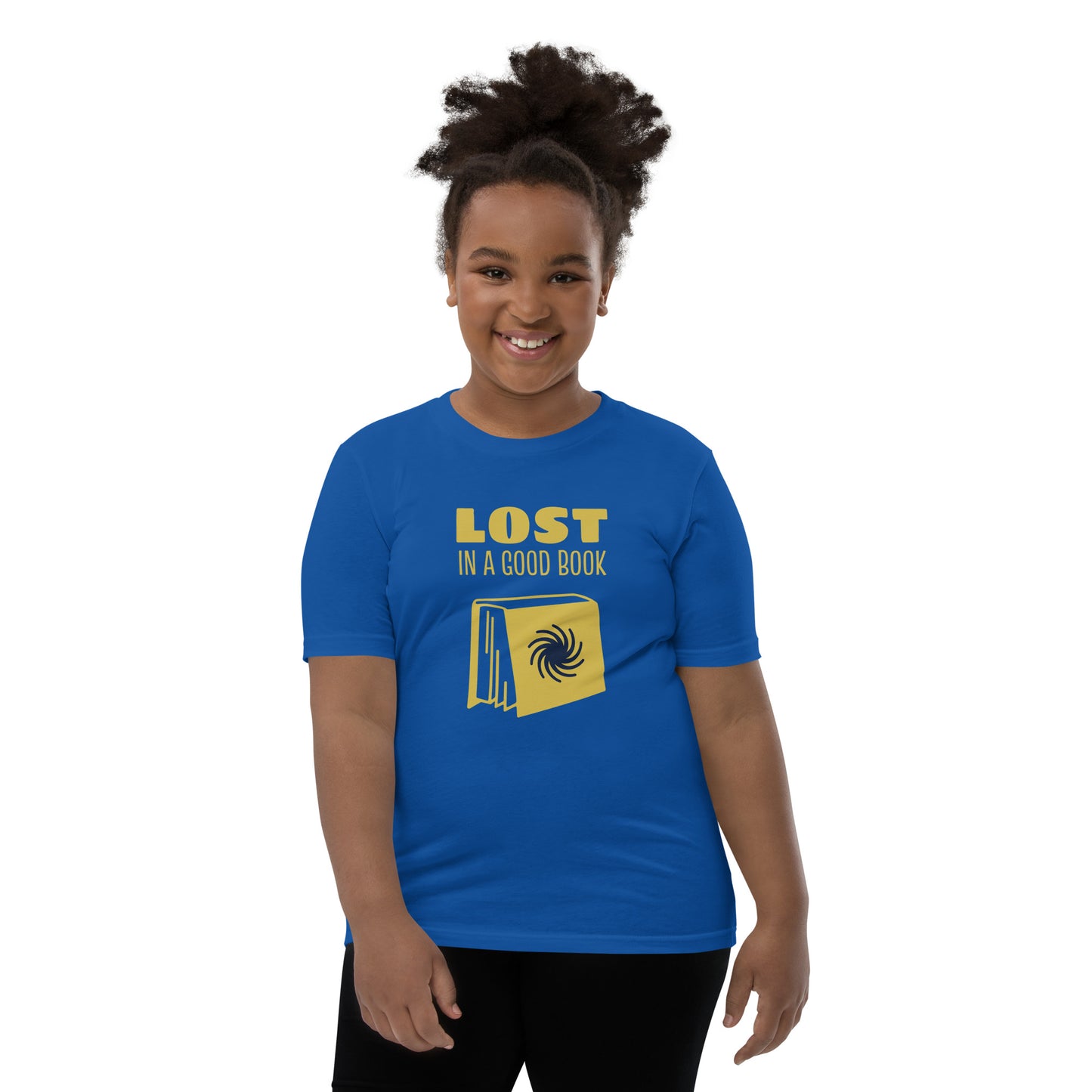 Lost in a Good Book Youth Short Sleeve T-Shirt